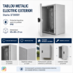 Tablou metalic electric exterior Starke ST00091 IP65 60x60x21cm