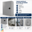 Tablou metalic electric exterior Starke ST00092 IP65 80x60x25cm