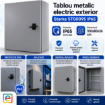 Tablou metalic electric exterior Starke ST00095 IP65 100x80x26cm