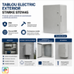 Imagine Tablou plastic electric exterior Starke ST01445 ABS 70x50x25cm IP65 IK10 contrapanou metalic