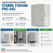 Imagine Tablou plastic electric exterior Starke  ST01440 Pro ABS IP65 IK10 40x30x22cm montaj aparent