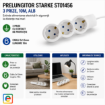 Imagine Prelungitor Starke ST01456 3 prize contact de protectie 10m cablu 3x1.5mm alb