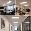 Imagine Panou LED Aparent 24W Lumina Calda Neutra Rece 30x60cm 2880lm IP20 STARKE ST02700