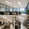 Imagine Panou LED Aparent 40W Lumina Calda Neutra Rece 30x120cm 4800lm IP20 STARKE ST02702