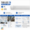 Imagine Tub LED T8 G13 8W 4000K Lumina Neutra 600mm Inlocuire Neon STARKE ST01555