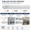 Imagine Tub LED T8 G13 18W 4000K Lumina Neutra 120cm Inlocuire Neon STARKE ST01557