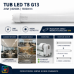Imagine Tub LED T8 G13 24W 4000K Lumina Neutra 150cm Inlocuire Neon STARKE ST01559