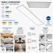 Imagine Panou LED Incastrat 40W Lumina Calda Neutra Rece 30x120cm 4800lm IP20 STARKE ST02712