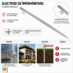 Imagine Tarus Impamantare 1.5m Paratrasnet STARKE RB00001 Pro Industrial cu Flansa Conectare
