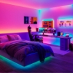Imagine Banda PHILIPS Smart LED RGBICWW 3m Tip C Matter WiFi WiZ Connected