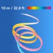 Imagine Banda neon PHILIPS Smart LED flexibila 10m Tip C Matter WiFi Wiz Connected