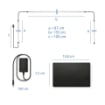 Imagine Kit Sync Box Philips Smart Connected by WiZ 4K 60Hz iluminare TV 75-85 inch WiFi HDMI 2.0 RGBIC