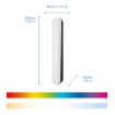 Imagine Set 2 veioze PHILIPS Smart LED Linear Bar 30cm Wiz Connected