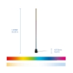 Imagine Lampadar PHILIPS Smart RGBIC 9.7W 135.5cm Wiz Connected