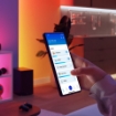 Imagine Veioza PHILIPS Smart LED Squire Lite 8.5W 550lm Wiz Connected