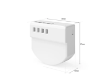 Imagine Modul intrerupator perete PHILIPS Hue fir pachet 2 bucati IP20
