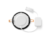 Imagine Plafoniera Philips Hue Slim L neagra White and Color Ambiance LED 17 cm IP44 Bluetooth Zigbee