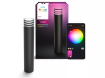 Imagine Piedestal exterior Philips Hue White and Color Ambiance Lucca LED IP44 77cm Zigbee