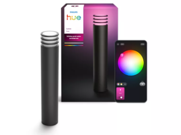 Imagine Piedestal exterior PHILIPS Hue White and Color Ambiance Lucca LED IP44 77cm Zigbee