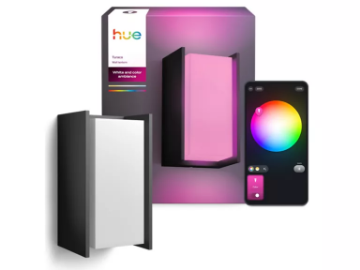 Imagine Aplica Exterior PHILIPS Hue Turaco E27 8.1W 1100lm RGBW IP44 Zigbee