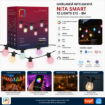 Imagine Ghirlanda inteligenta exterior NITA Smart Lights 8m 12 lumini E12 4.5W 180lm RGBW IP54 WiFi