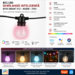 Imagine Bec LED ghirlanda inteligenta Nita Smart E12 RGBW IP54 WiFi BT
