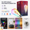 Imagine Bec inteligent NITA Smart Lights Filament ST64 E27 5W 400lm RGBW WiFi