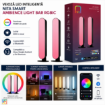 Imagine Set 2 veioze inteligente NITA Smart Lights Ambience Light Bar 2x5W 2x400lm RGBIC WiFi
