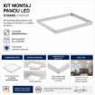 Imagine Kit Montaj Panou LED Sidelite 600x600mm STARKE ST00544 50mm