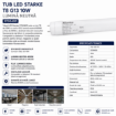 Imagine Tub LED T8 10W 4000K 60cm Inlocuire Neon STARKE ST00400 G13 800lm