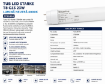 Imagine Tub LED T8 23W 4000K 150cm Inlocuire Neon STARKE ST00404 G13 2200lm
