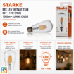 Imagine Bec LED Vintage 10W (90W) E27 ST64 STARKE ST00725 1000lm 2700K Lumina Calda