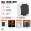 Imagine Priza cu Capac IP54 Aparent STARKE ST00239 Gri