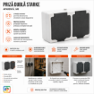 Imagine Priza Dubla IP54 Aparent STARKE ST00241 Gri