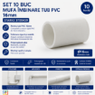 Imagine Set 10 Buc Mufa Imbinare Tub PVC 16mm STARKE ST00439 Electrice