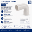 Imagine Cot Tub PVC 16mm STARKE ST00292