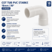 Imagine Cot Tub PVC 18mm STARKE ST00293