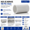 Imagine Mufa Imbinare Tub PVC 25mm STARKE ST00299