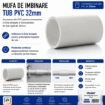 Imagine Mufa Imbinare Tub PVC 32mm STARKE ST00300