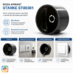 Imagine Doza Aparat Tencuiala IP20 65x42mm STARKE ST00301 Incastrata Polipropilena Gri