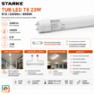 Imagine Tub LED T8 23W 4000K 150cm STARKE ST00603 G13 2200lm Conectare 2 Capete