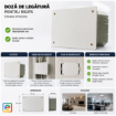 Imagine Doza Legatura Rigips IP20 15x10x6cm STARKE ST00305 Incastrata Polipropilena Gri