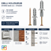 Imagine Diblu Holzsurub 8x40mm Cupru STARKE ST00309 Polipropilena