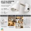 Imagine Aplica Dormitor STARKE ST00318 FR 60W E27 IP20 Oblica Alba