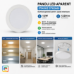 Imagine Panou LED aparent STARKE ST02660 12W 3CCT 1320lm IP20 rotund 16.74cm