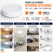 Imagine Panou LED aparent Starke ST02664 18W 3CCT 1980lm IP20 rotund 22cm