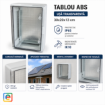 Imagine Tablou electric ABS STARKE ST01411 IP65 IK10 usa transparenta contrapanou inclus 30x20x13 cm
