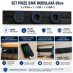 Imagine Set prize sina modulara STARKE ST02598 60cm 3 Prize 2xUSB 1xUSB-C