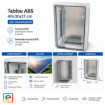 Imagine Tablou electric ABS STARKE ST01413 usa transparenta IP65 IK10 40x30x17 cm montaj aparent