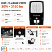 Imagine Proiector LED 30W Exterior STARKE Aurora ST02602 Senzor Lumina 3180lm IP65 4000K